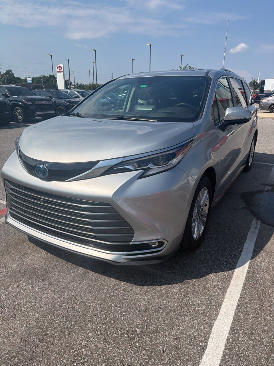 Used 2023 Silver Toyota Platinum image 1