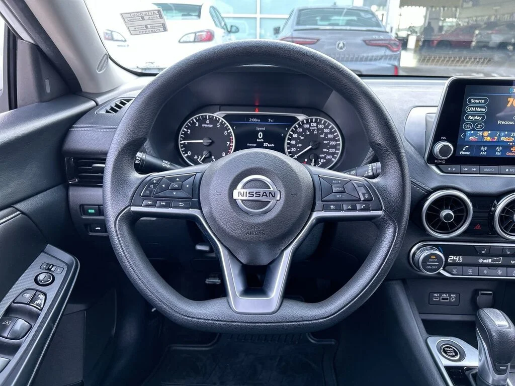 Used 2023 Aspen White TriCoat Nissan SV CVT Low Mileage   No Accident History   Local B image 21