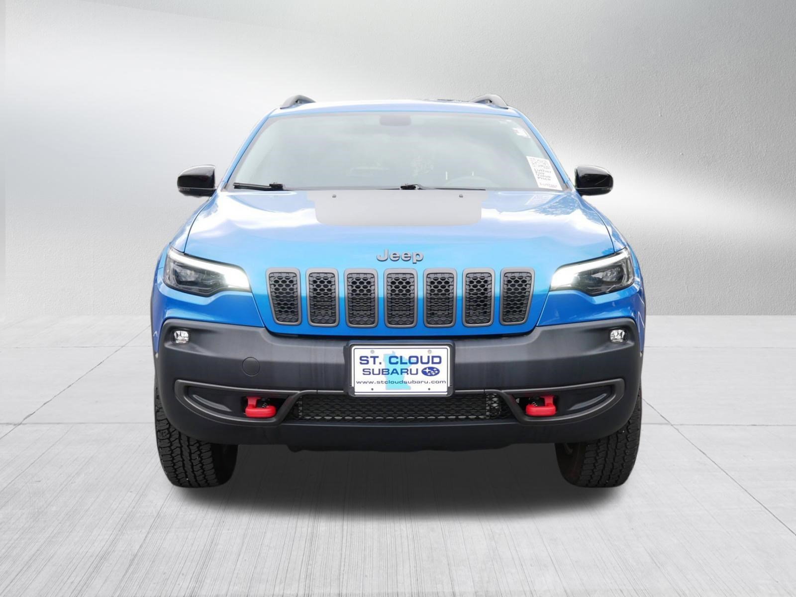 Used 2019 Jeep Cherokee Trailhawk with VIN 1C4PJMBX3KD170071 for sale in Saint Cloud, Minnesota