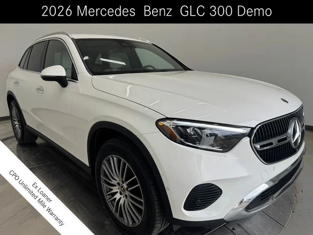 Certified Used 2026 Polar White Mercedes-Benz GLC 300 image 1