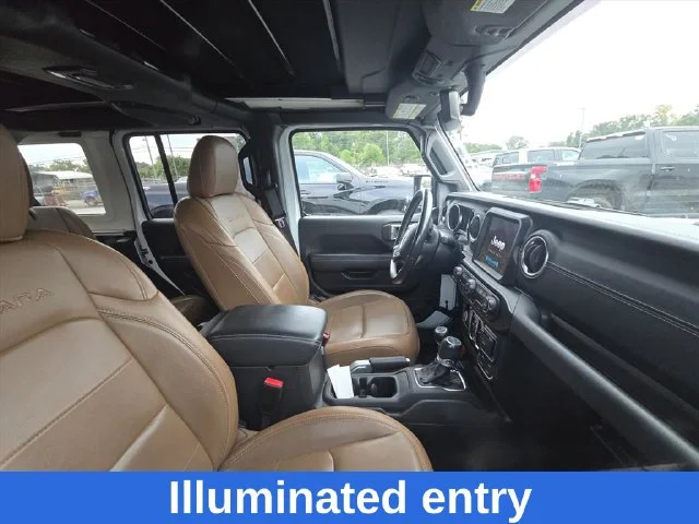 Used 2022 White Jeep Unlimited Sahara image 20
