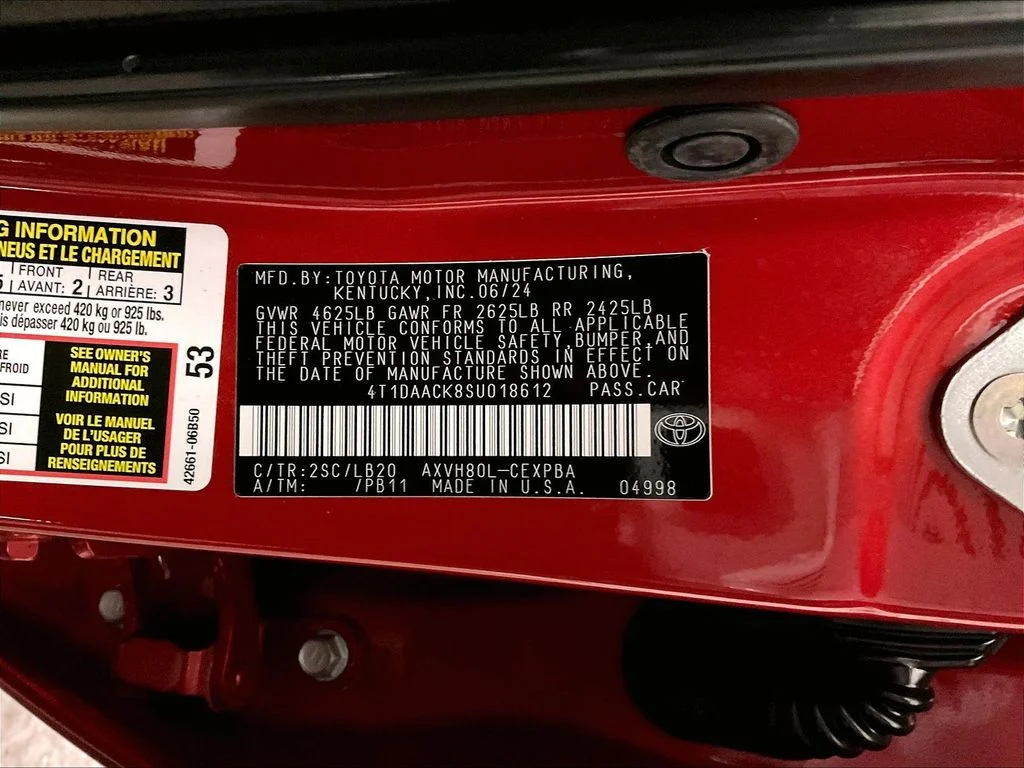 Used 2025 Red Toyota XSE image 39