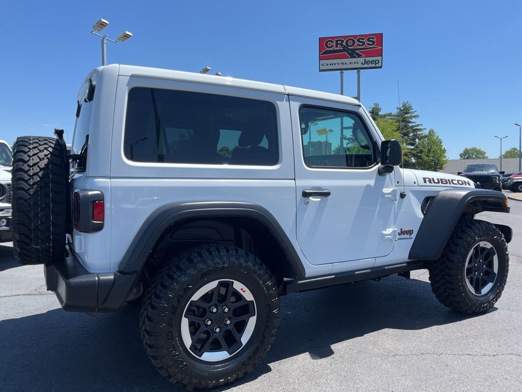 Used 2022 Bright White Clearcoat Jeep Rubicon image 40