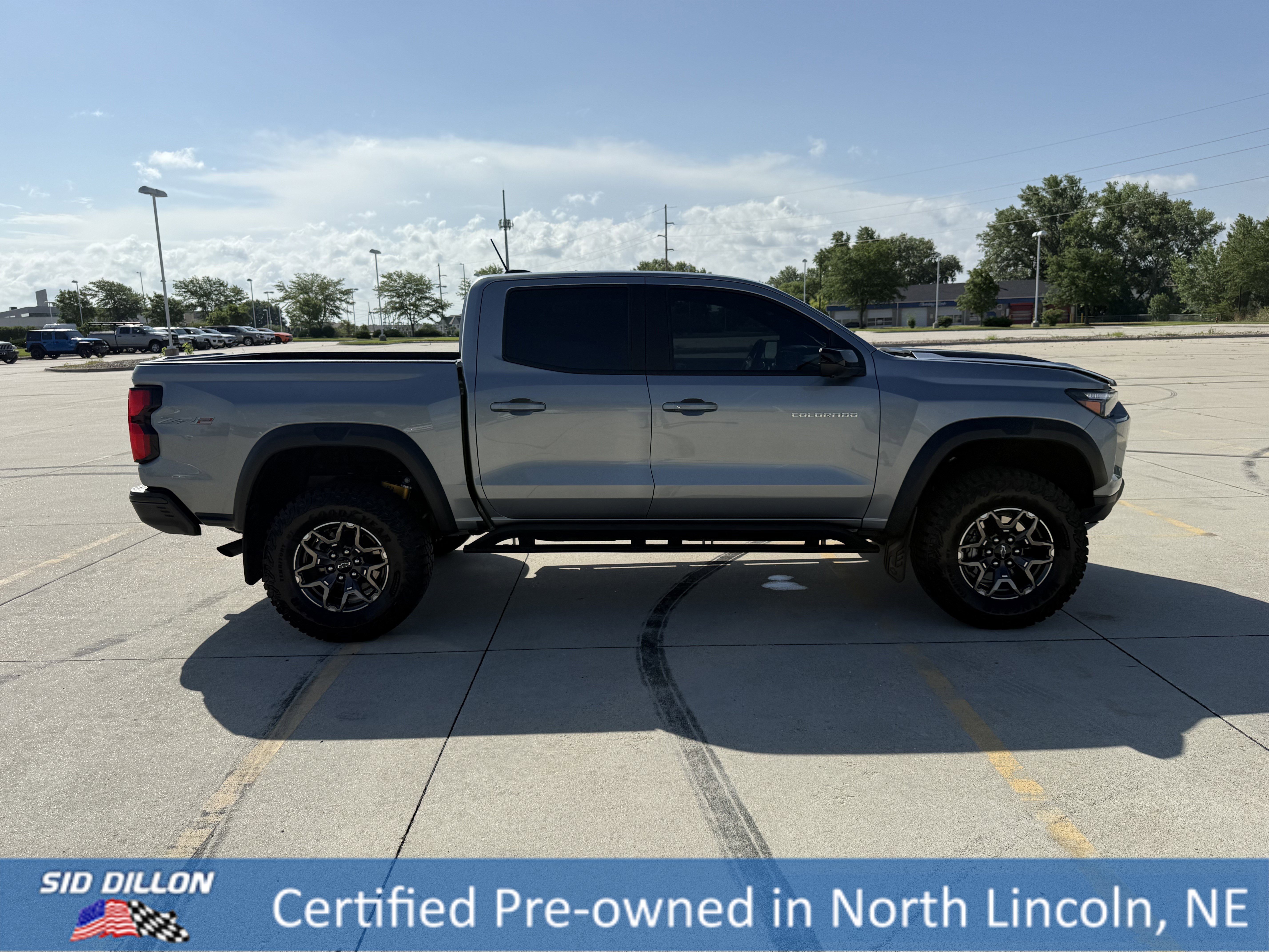 Used 2024 Sterling Gray Metallic Chevrolet 4WD ZR2 image 3