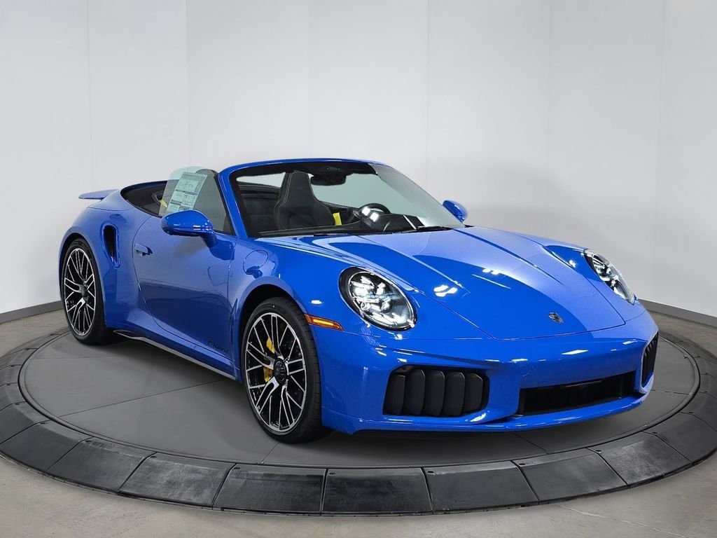New 2026 Blue Porsche Turbo S image 9