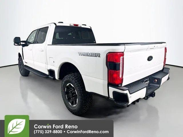 New 2026 Star White Metallic Tri-Coat Ford Lariat image 5