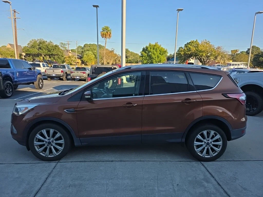 Used 2017 Red Ford Titanium image 4