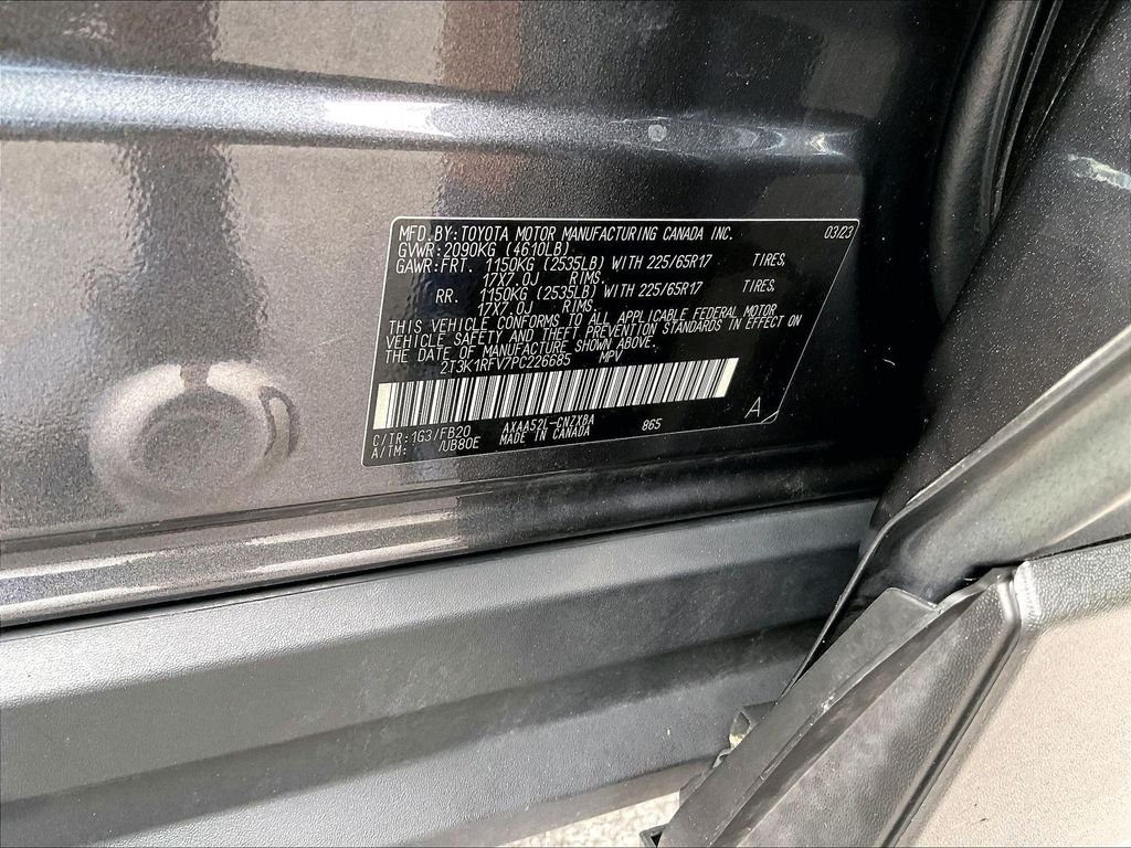 Used 2023 Gray Toyota LE image 32