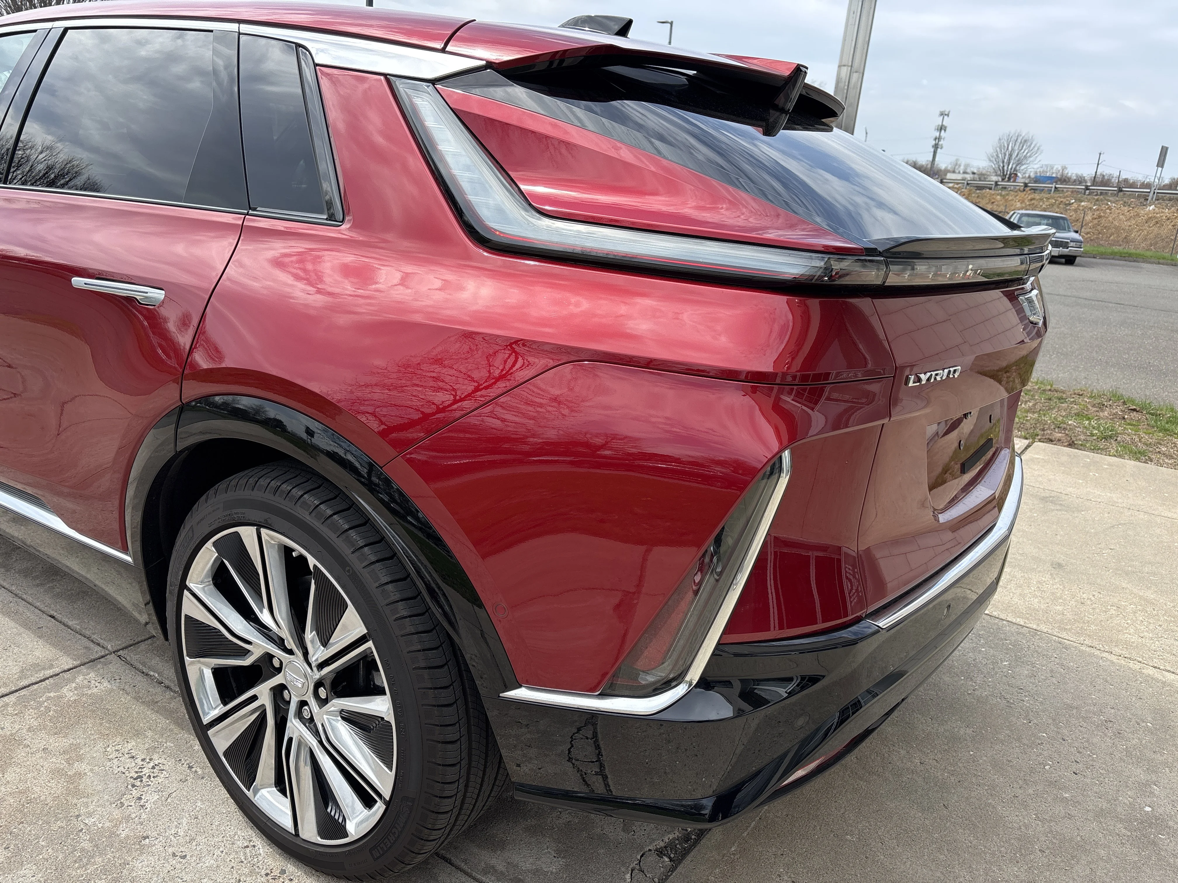 Used 2025 Radiant Red Tintcoat Cadillac Luxury image 20