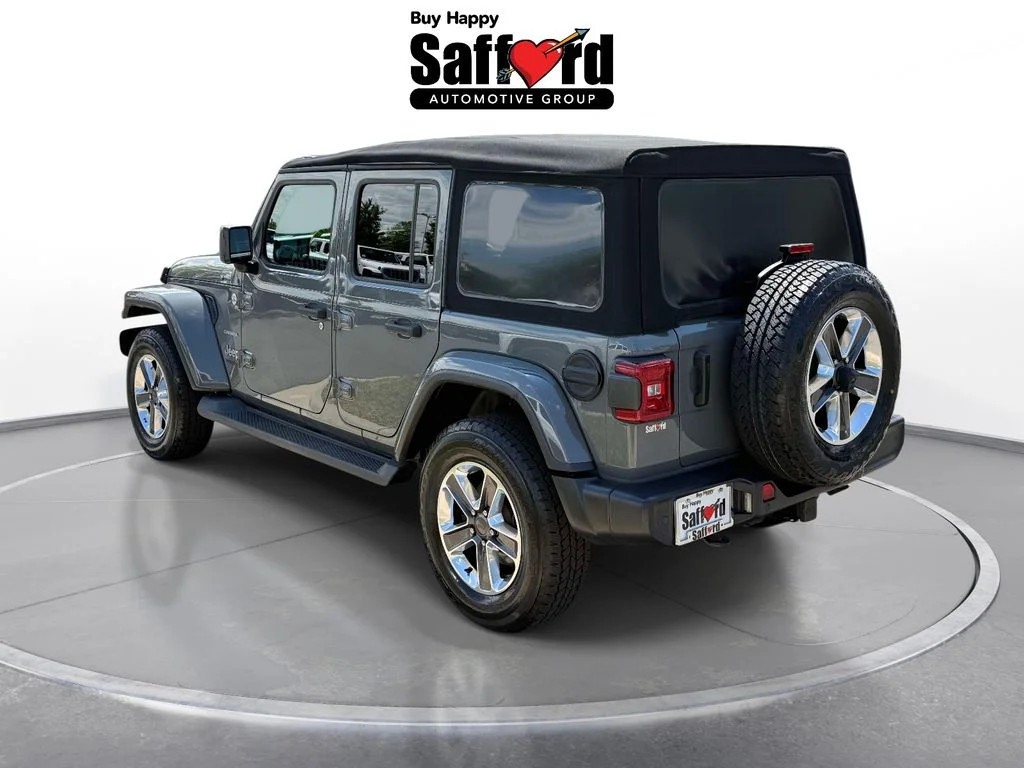 Used 2021 Gray Jeep Unlimited Sahara image 6