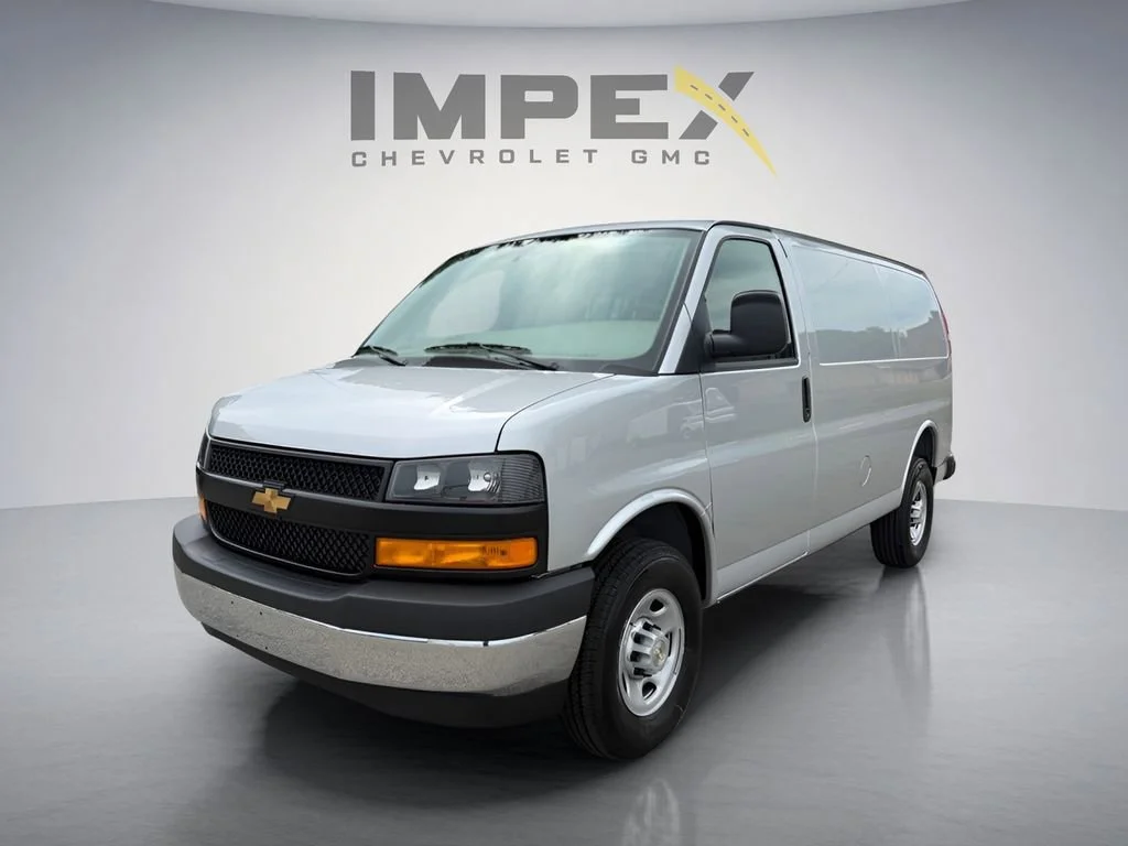 Silver Ice Metallic 2026 Chevrolet Express Cargo 3500 RWD Van Rear-Wheel Drive