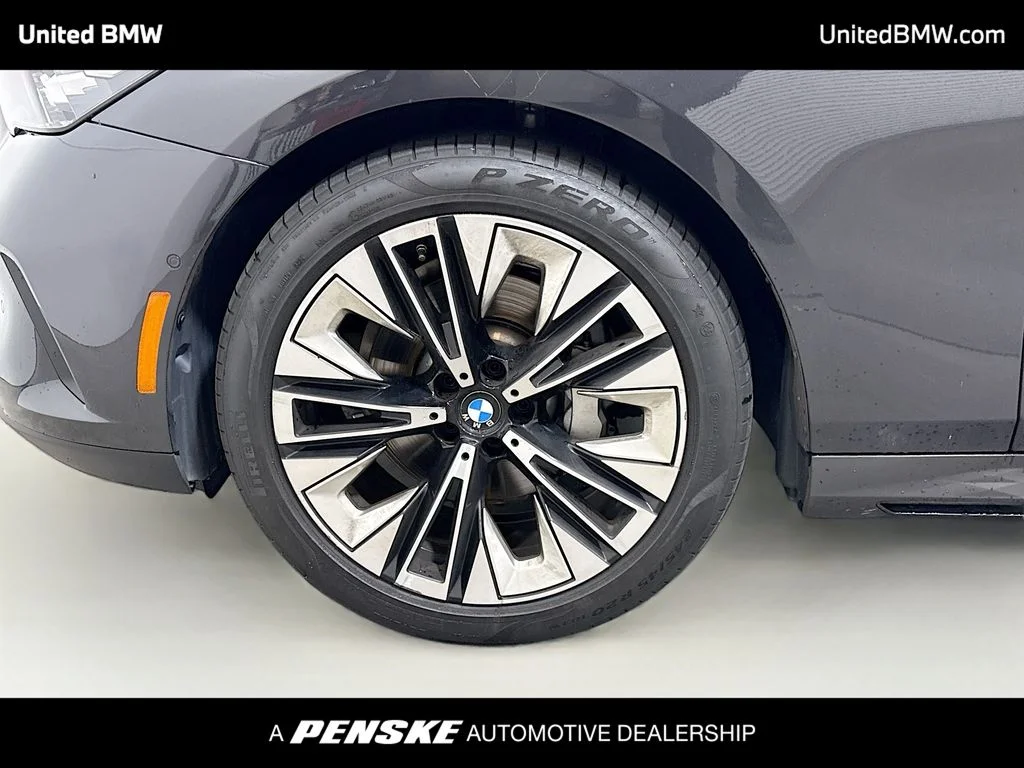 Certified Used 2024 Dark Graphite BMW 530i image 2