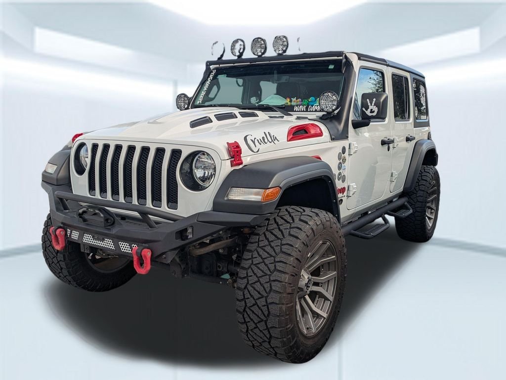 Used 2023 White Jeep Sport image 1
