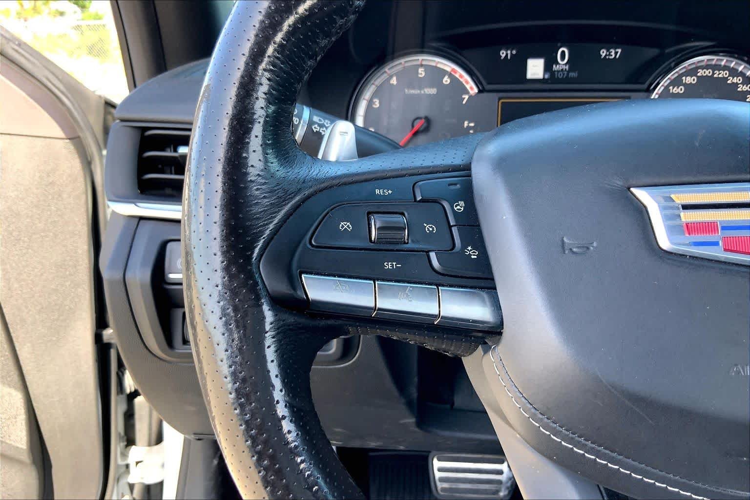 Used 2021 Summit White Cadillac V-Series image 23