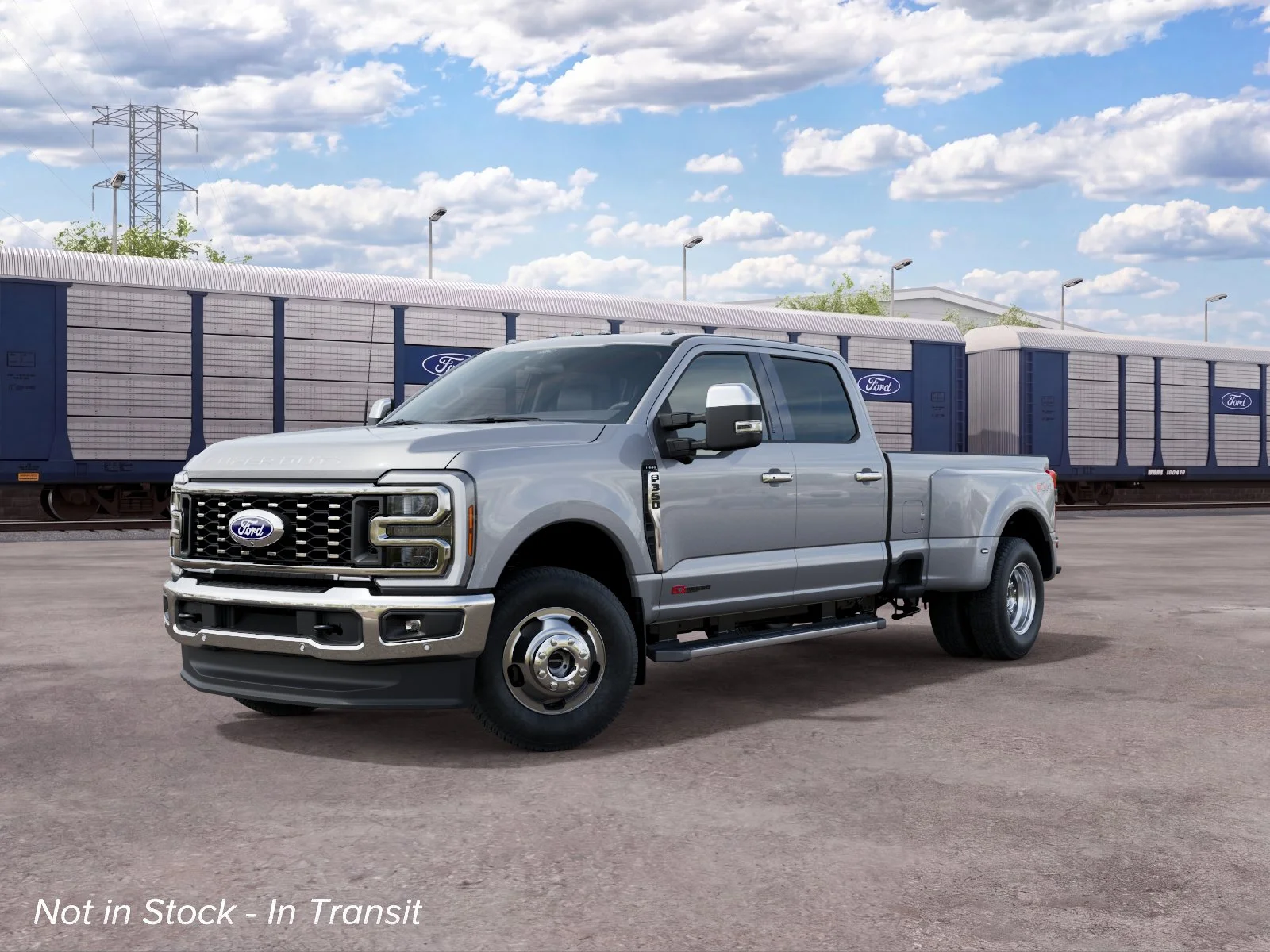 New 2027 Iconic Silver Metallic Ford F-350® Lariat® image 2
