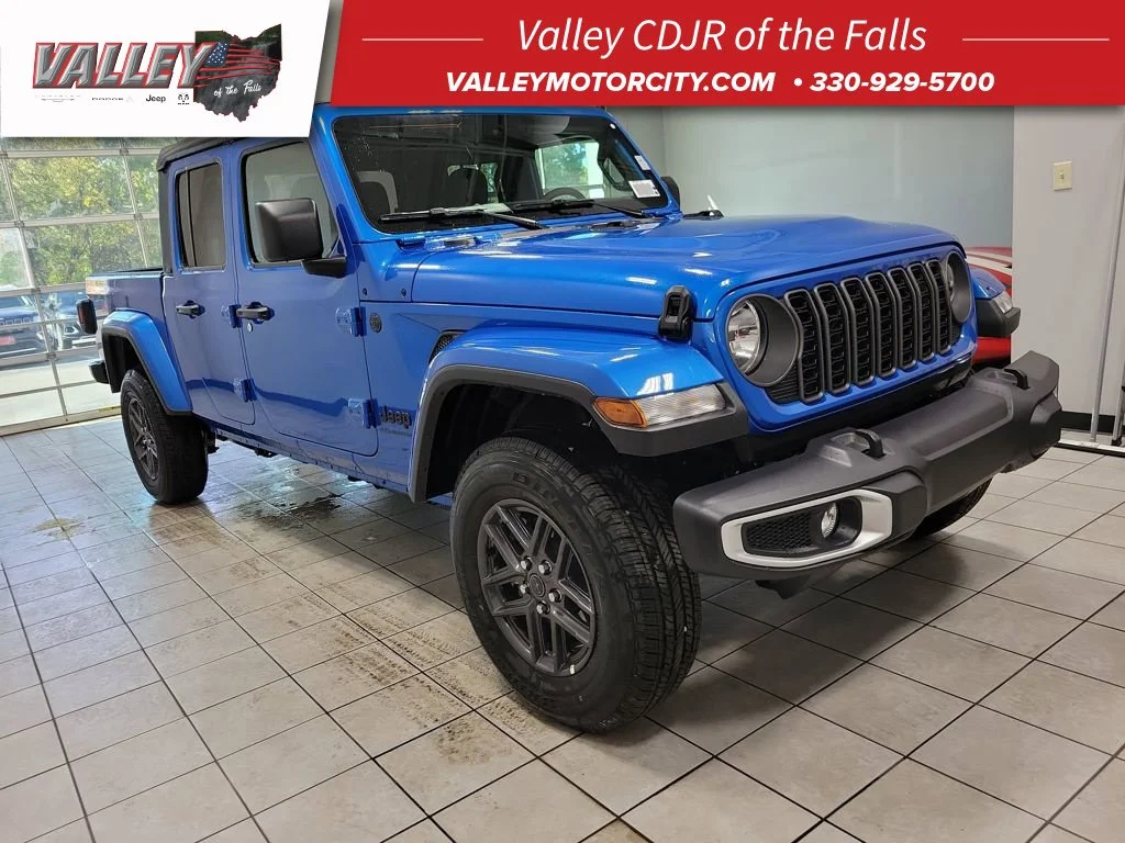 New 2025 Blue Jeep Sport S image 1