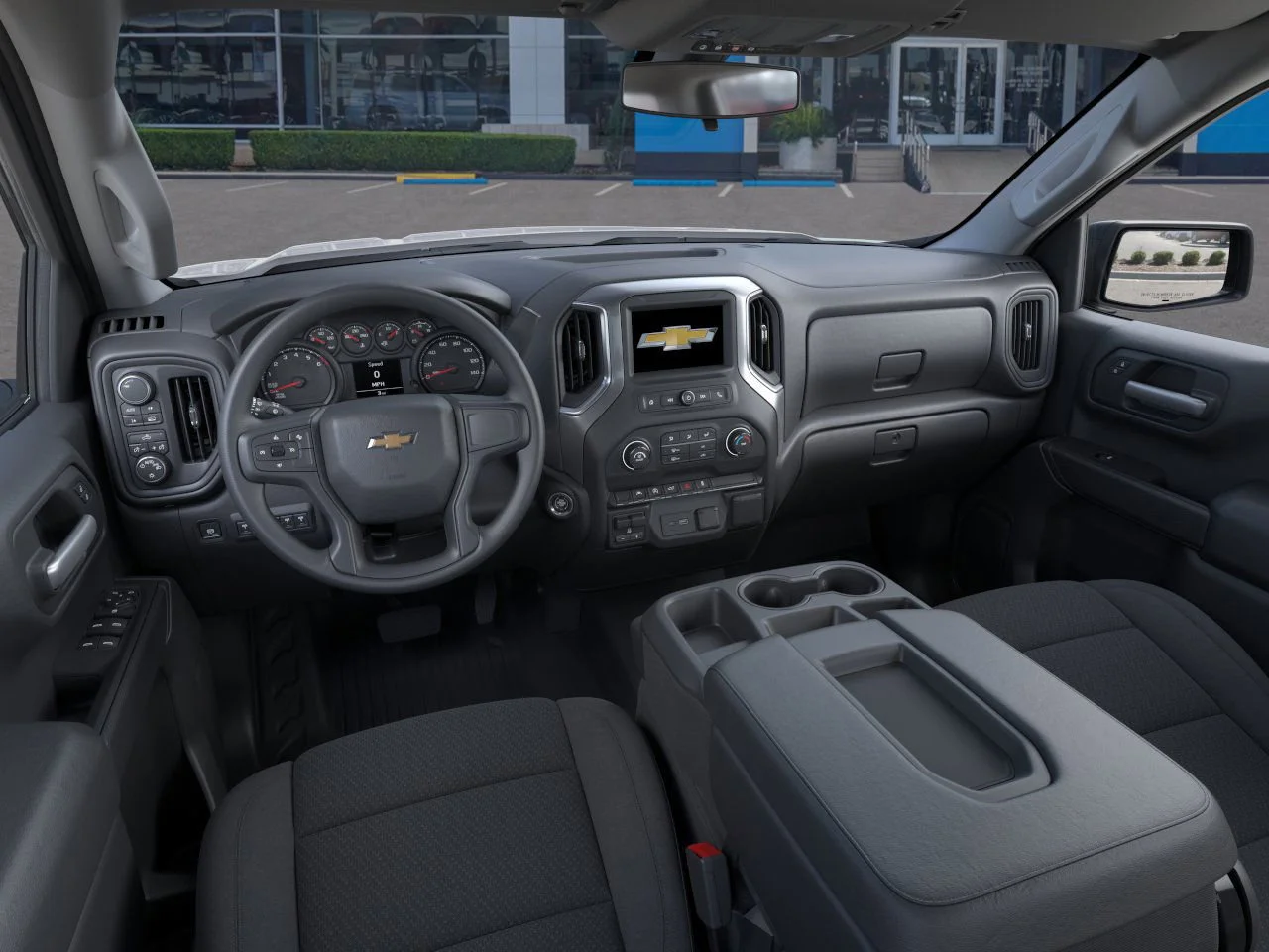 2025 Chevrolet Silverado 1500 WT White at Classic Elite Chevrolet Sugar Land