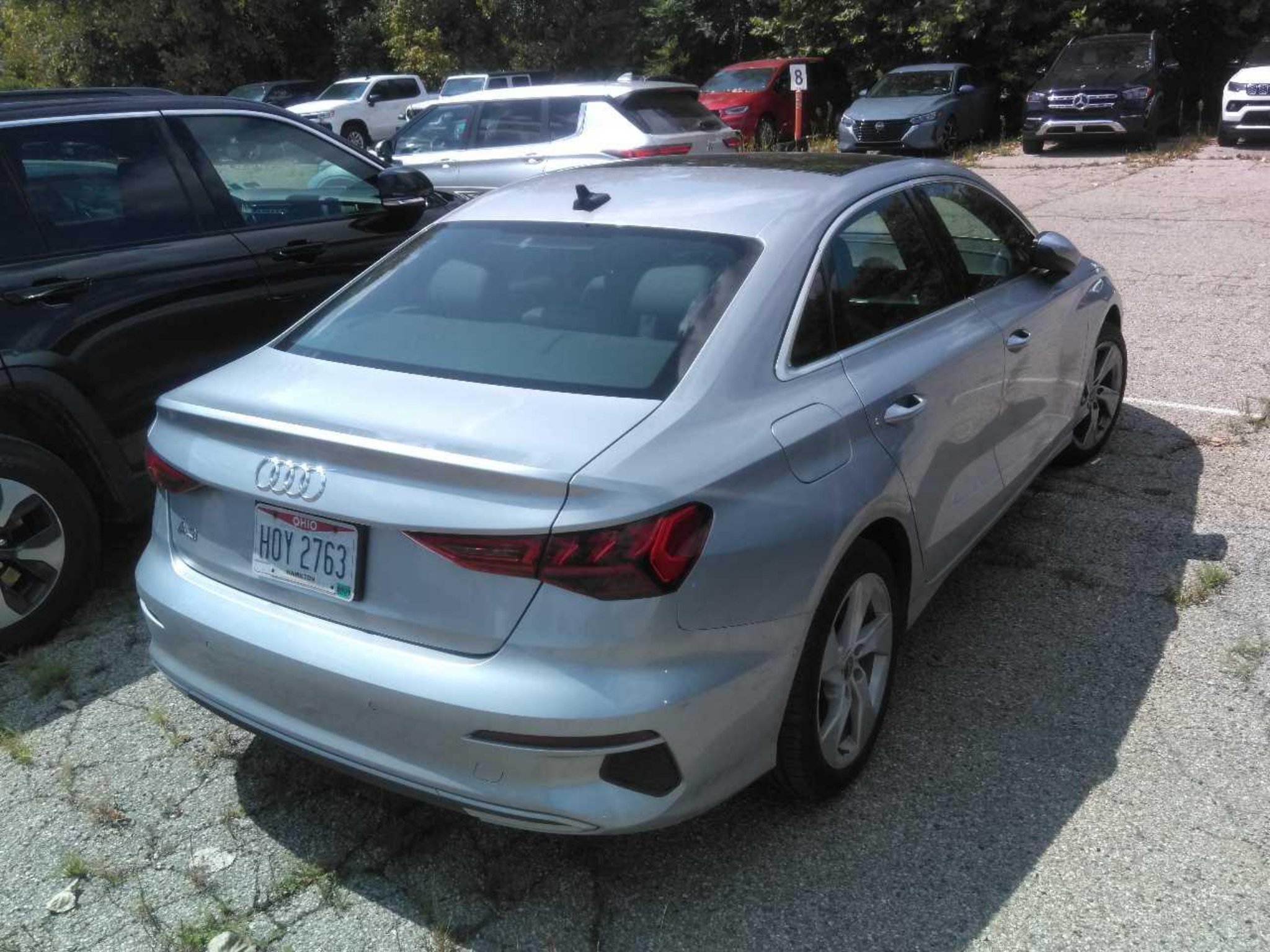 Used 2024 Florett Silver Metallic Audi Premium image 2