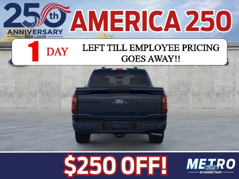 New 2026 Antimatter Blue Metallic Ford XLT image 6