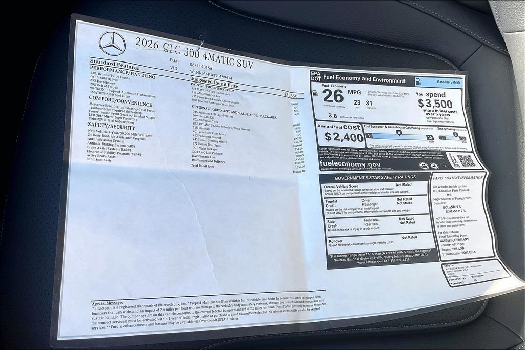 Used 2026 Gray Mercedes-Benz GLC 300 image 22