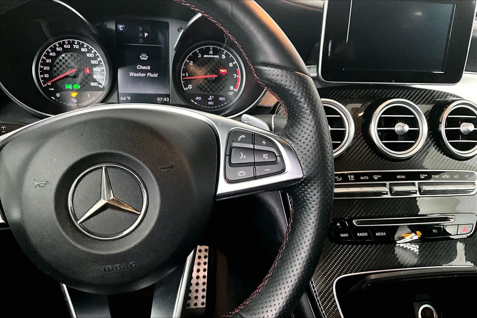 Used 2017 designo Diamond White Metallic Mercedes-Benz AMG® GLC 43 image 25