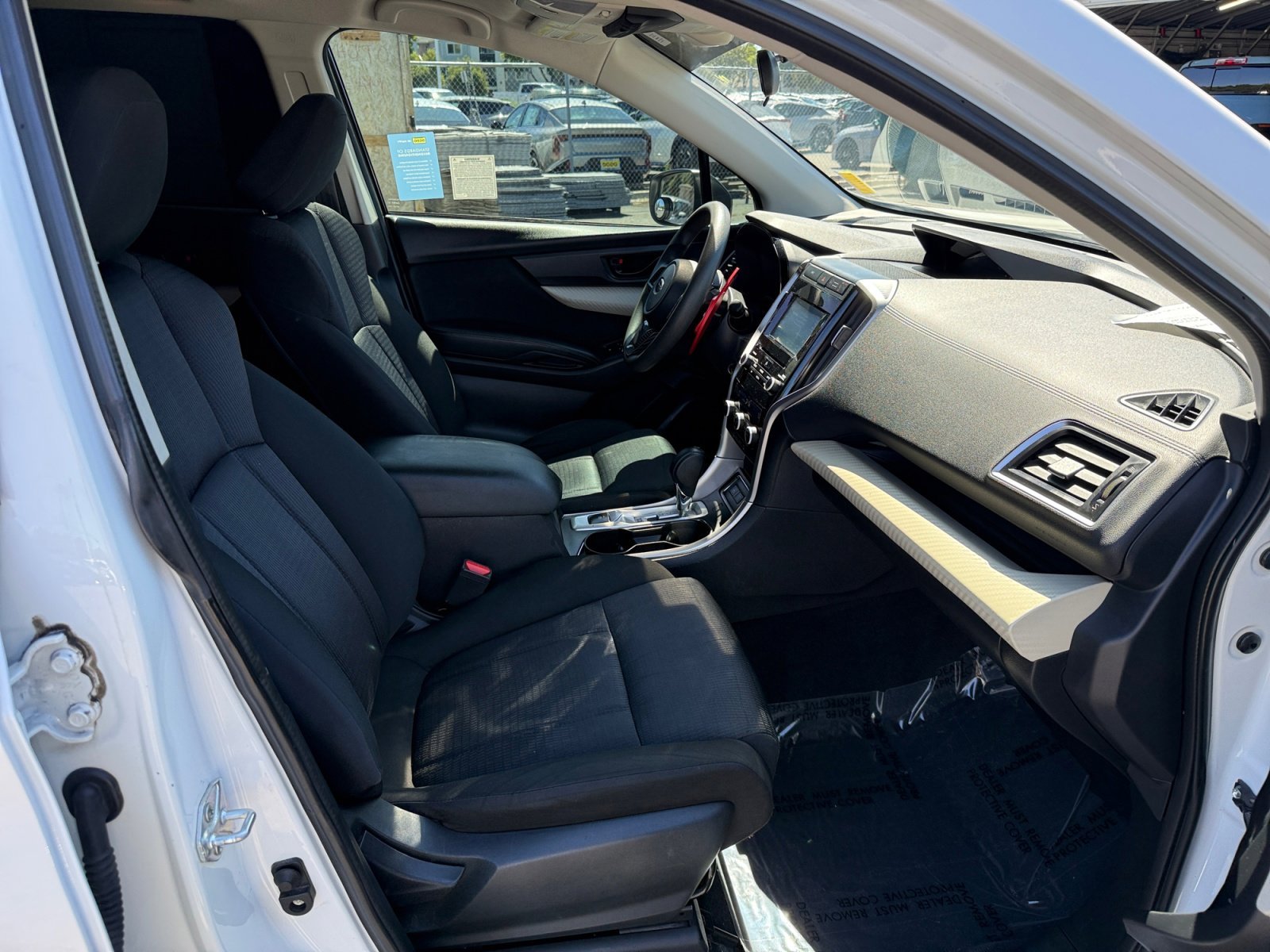 Used 2021 Crystal White Pearl Subaru Base image 20
