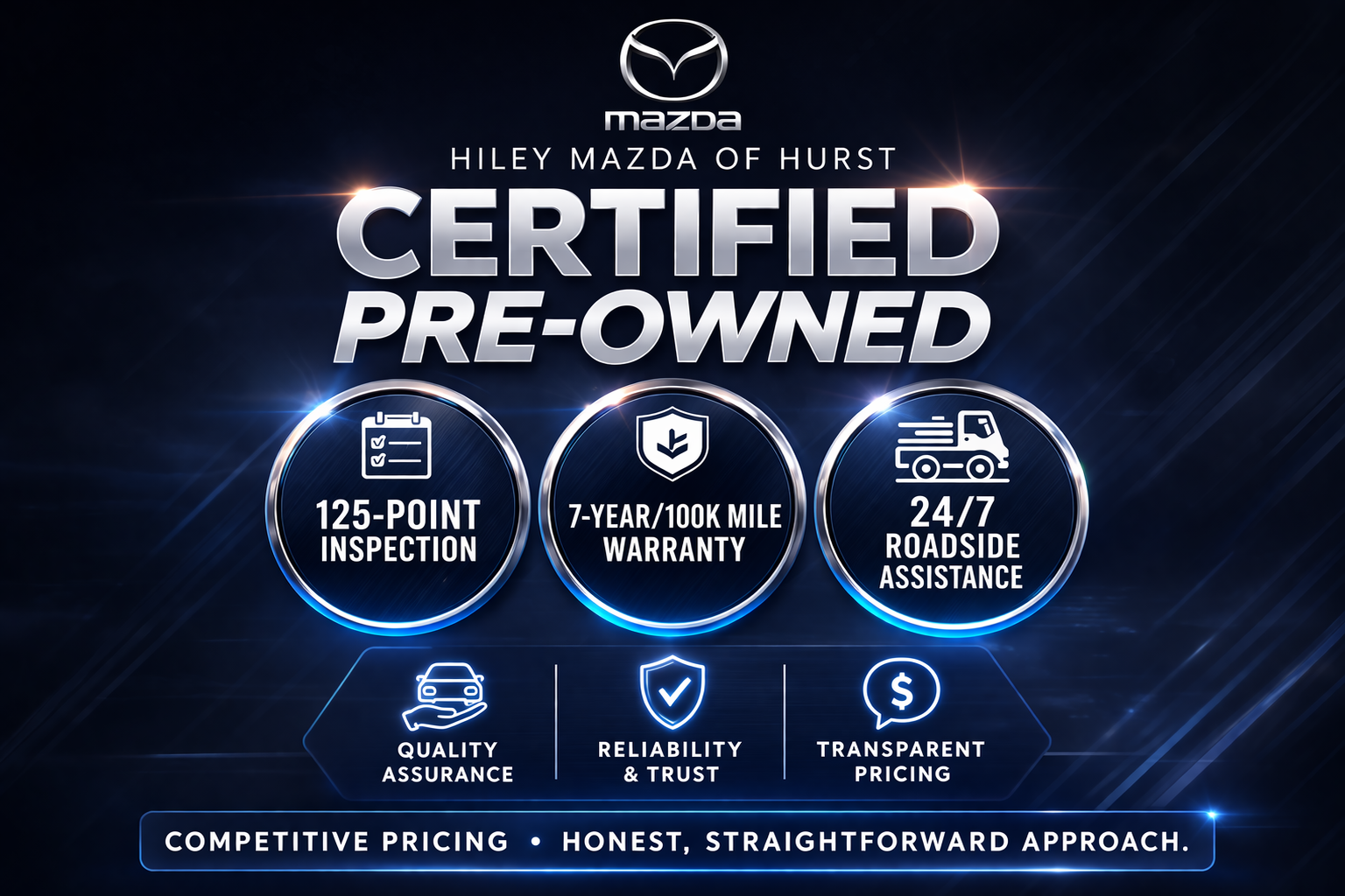 Certified Used 2025 Jet Black Mazda 2.5 S image 7