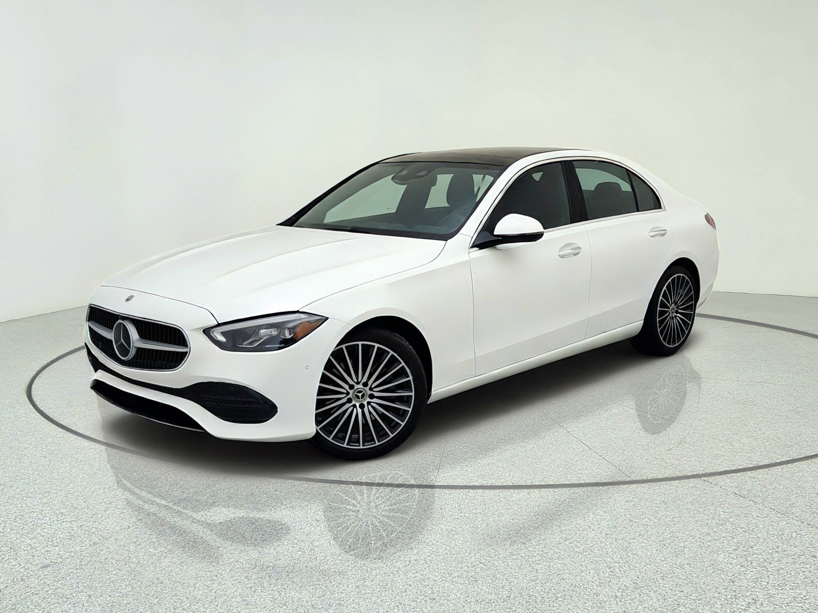 New 2026 Polar White Mercedes-Benz C 300 Sedan image 1