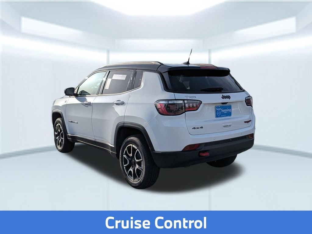 Used 2024 White Jeep Trailhawk image 4
