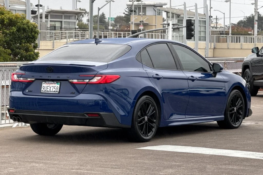 Used 2025 Blue Toyota SE image 4