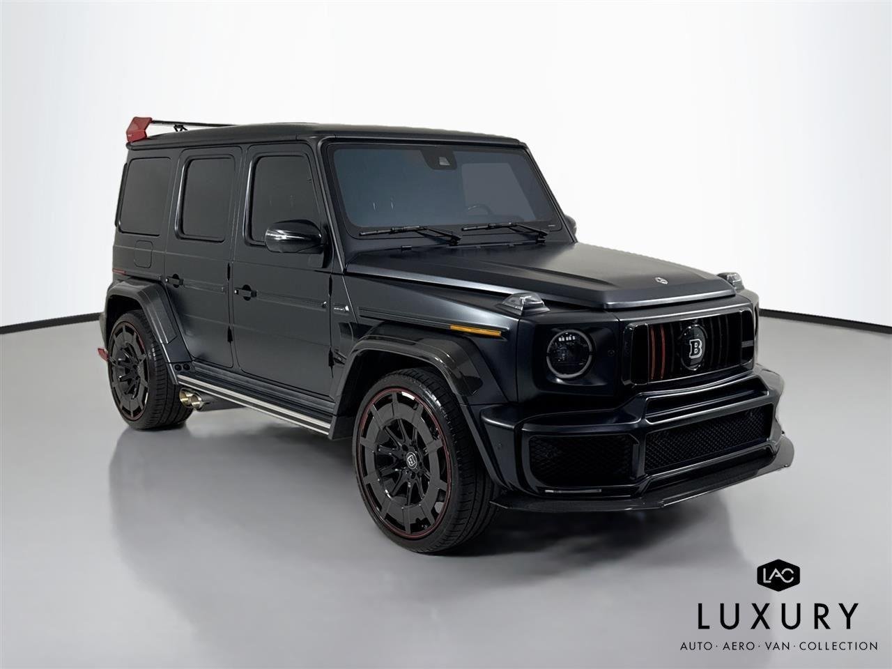 Used 2023 MANUFAKTUR Night Black Magno Mercedes-Benz AMG® G 63 | Brabus Widebody | Matte Black image 3