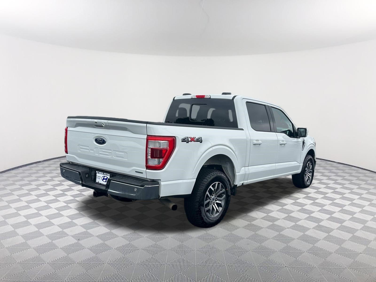 Used 2021 Oxford White Ford LARIAT image 5