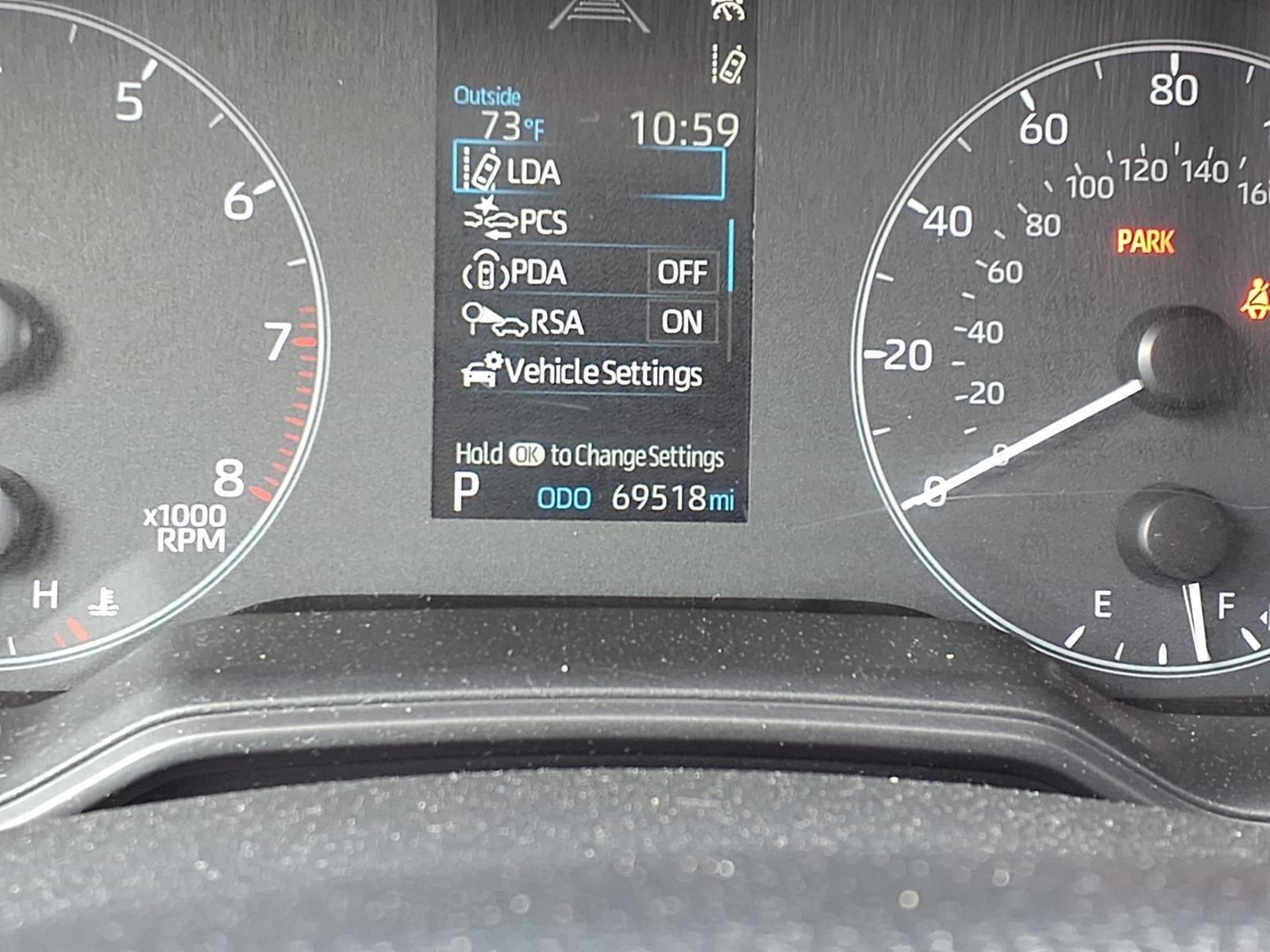 Used 2024 Midnight Black Metallic Toyota LE image 29
