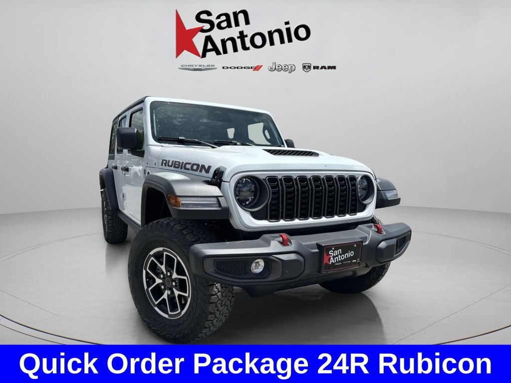 New 2026 Bright White Clearcoat Jeep Rubicon image 2