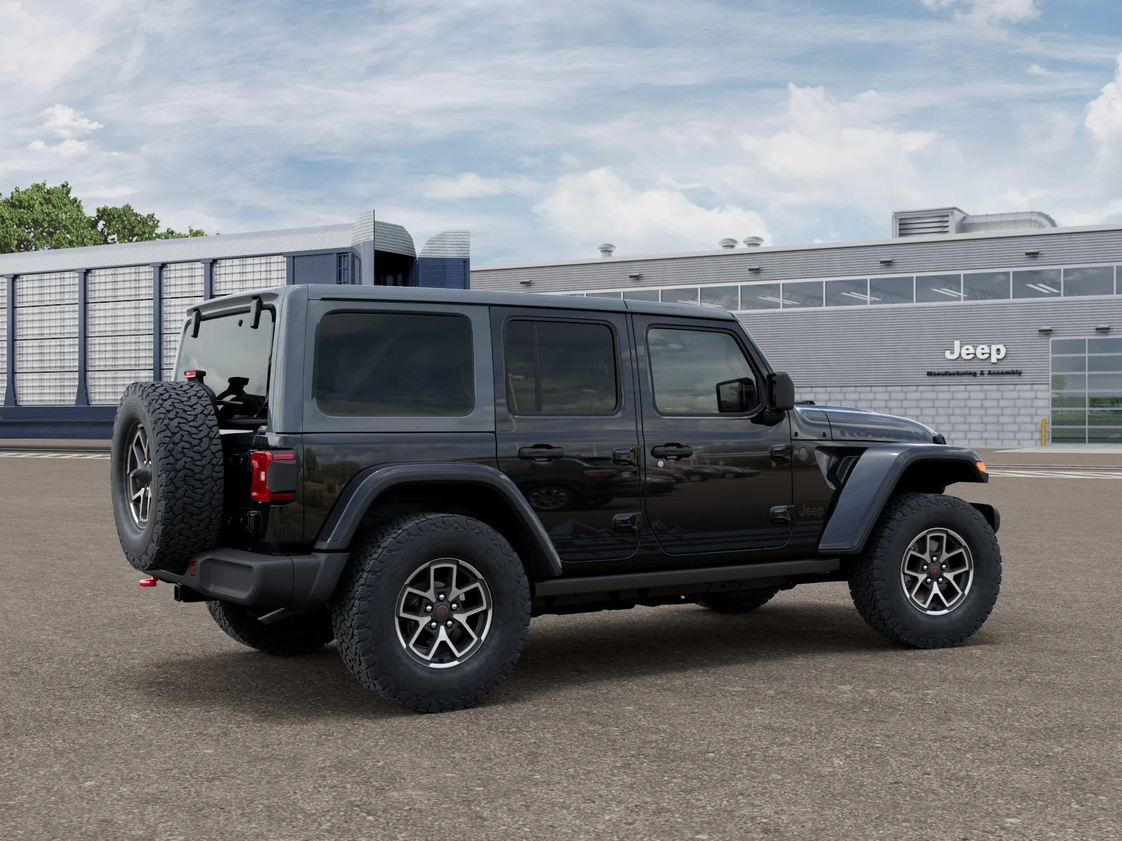 New 2026 Black Clearcoat Jeep Rubicon image 5