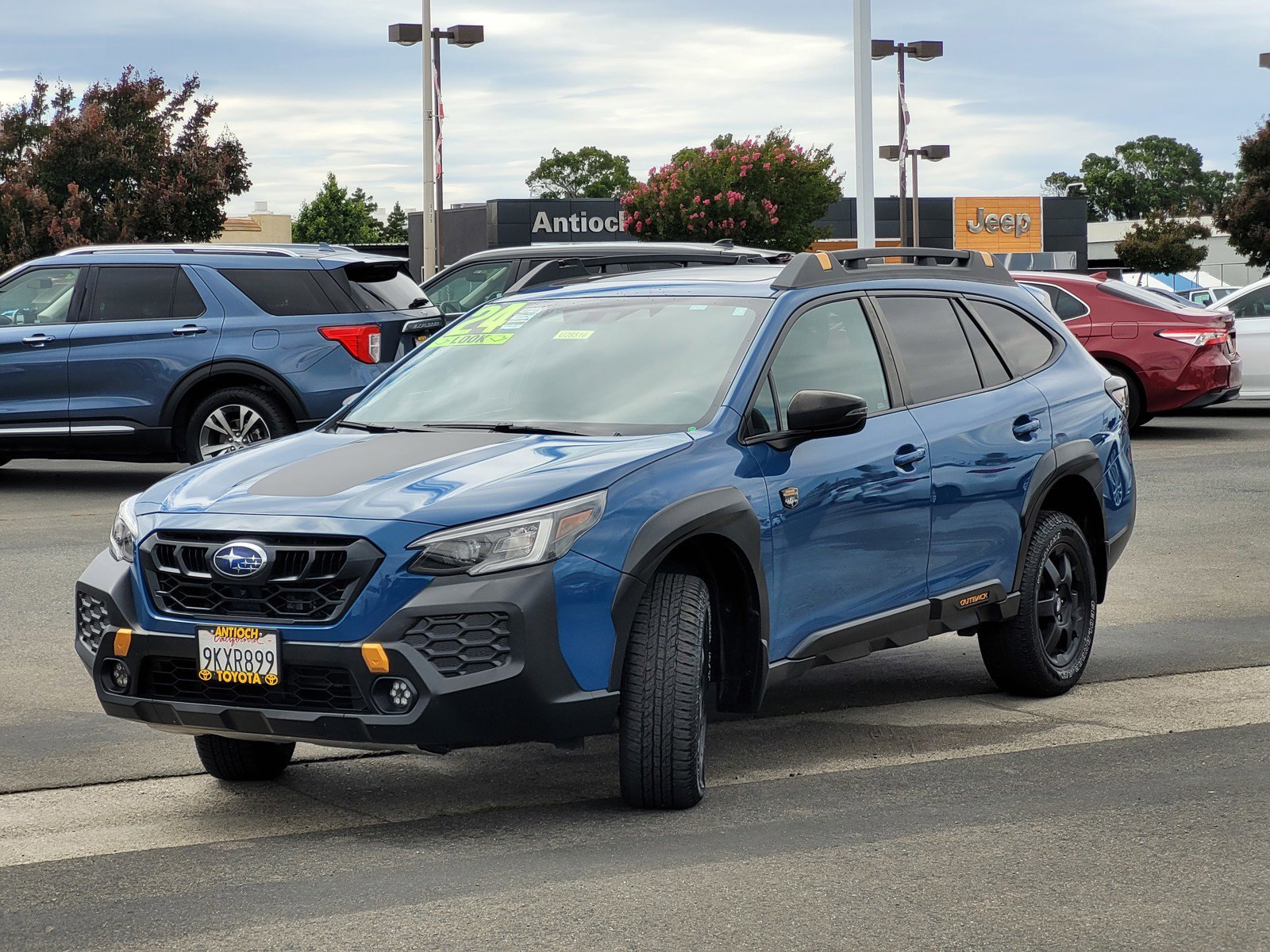 Used 2024 Geyser Blue Subaru Wilderness image 8