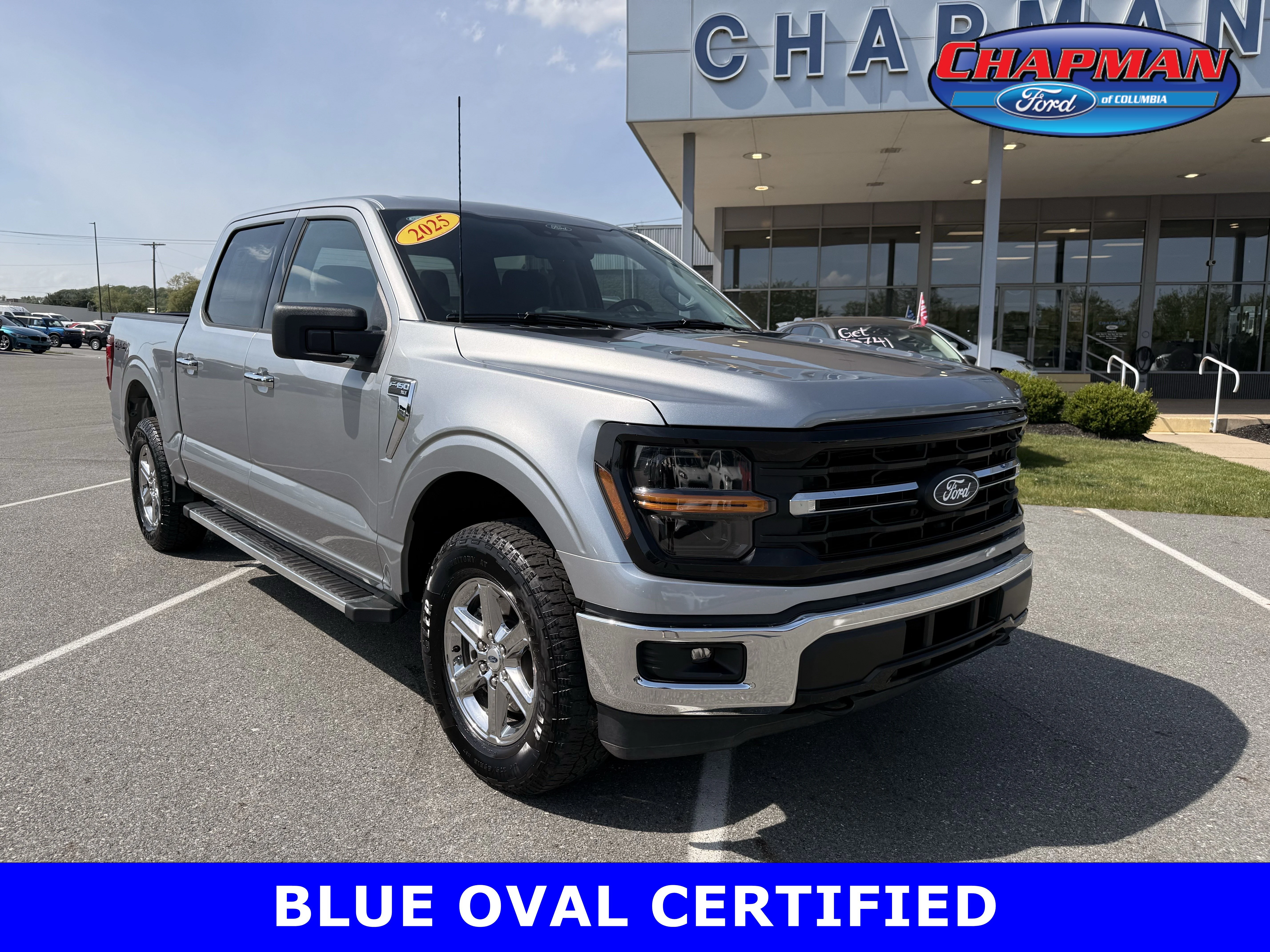 Used 2025 Silver Metallic Ford XLT image 1