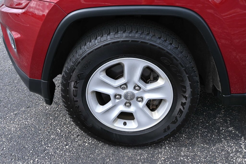 Used 2015 Deep Cherry Red Crystal Pearlcoat Jeep Laredo image 13