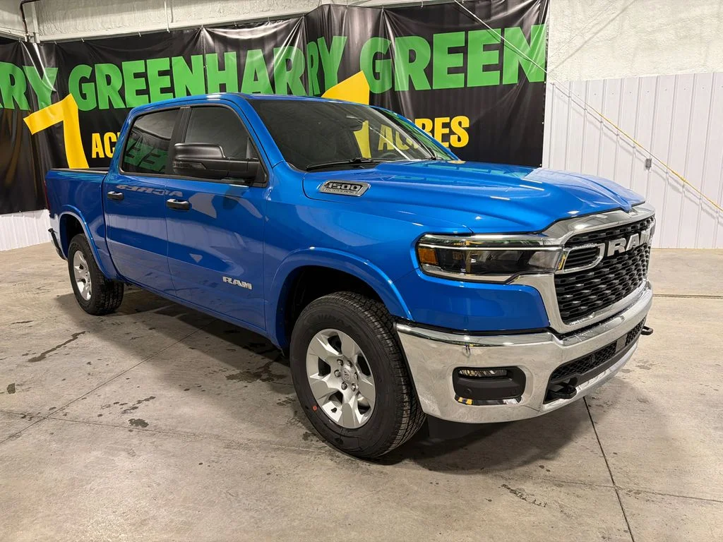 New 2026 Hydro Blue Pearlcoat RAM Big Horn image 2