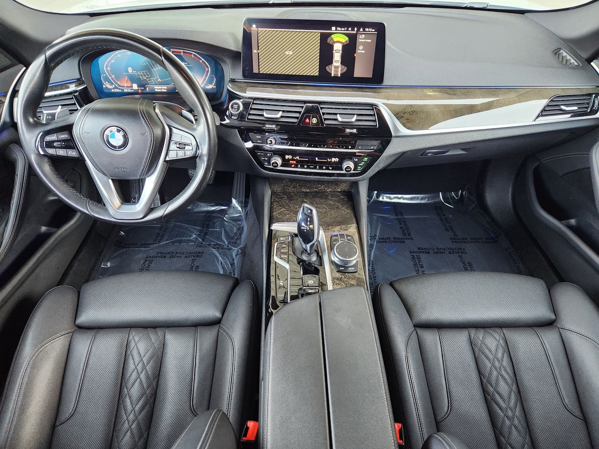 Used 2021 BMW 5 Series 530i with VIN WBA53BH05MWX05860 for sale in The Woodlands, TX