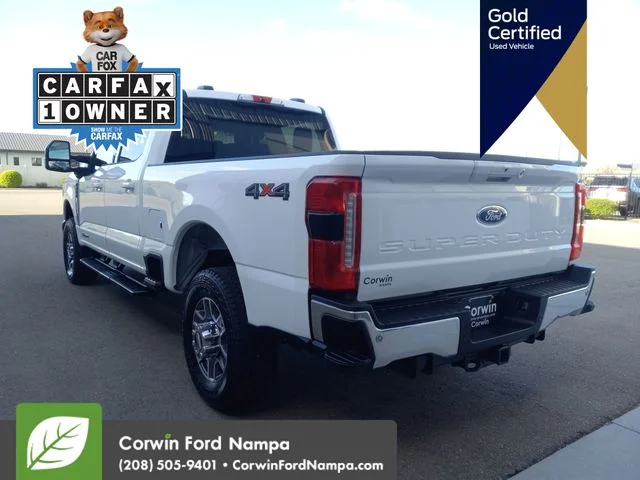 Certified Used 2025 White Ford Lariat image 7