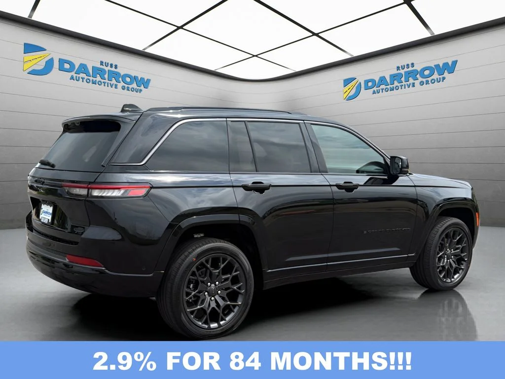 New 2026 Diamond Black Crystal Pearl-Coat Exterior Paint Jeep Summit image 5