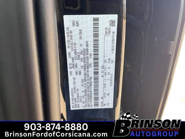 New 2026 Agate Black Metallic Ford STX® image 33