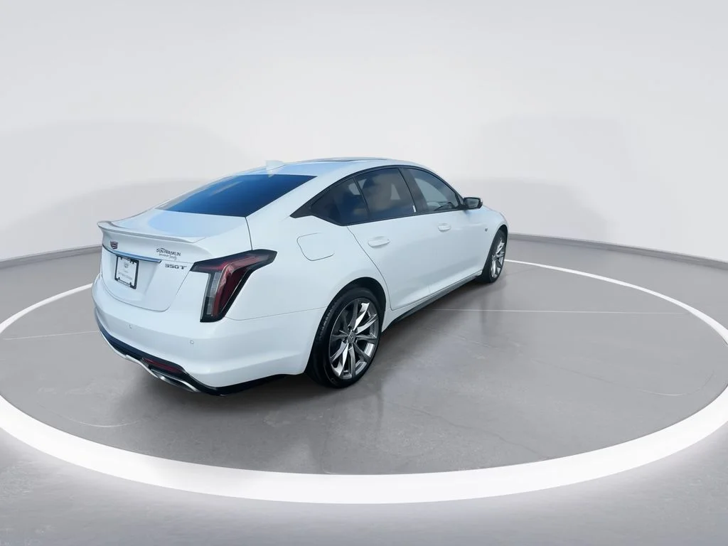 Used 2024 White Cadillac Sport image 8