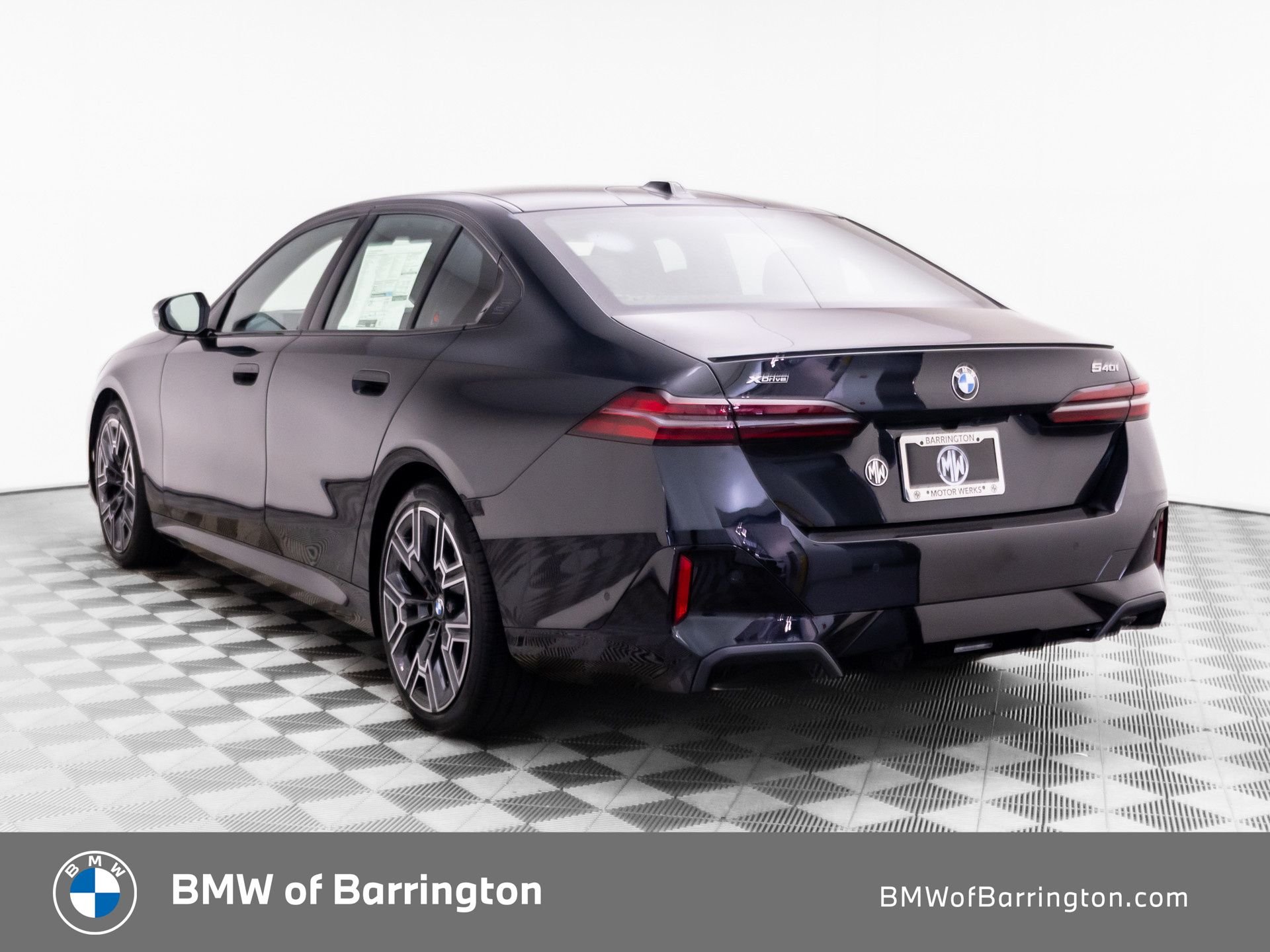 New 2027 Black Sapphire Metallic BMW 540i xDrive image 3