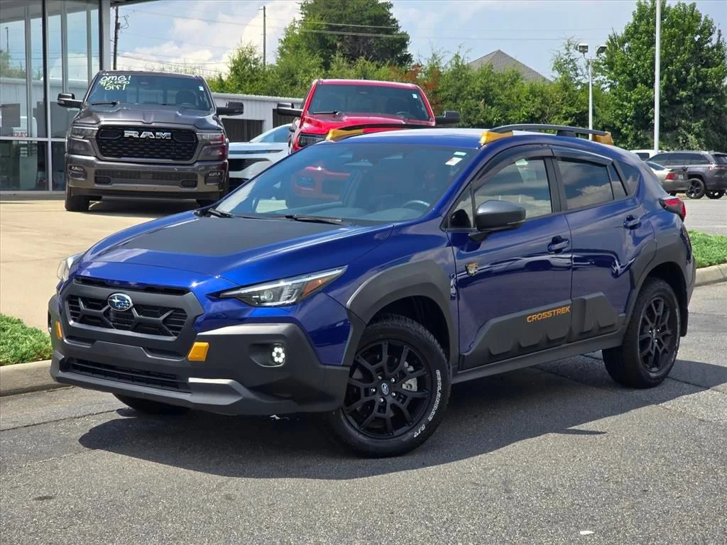 Used 2025 Blue Subaru Wilderness image 2