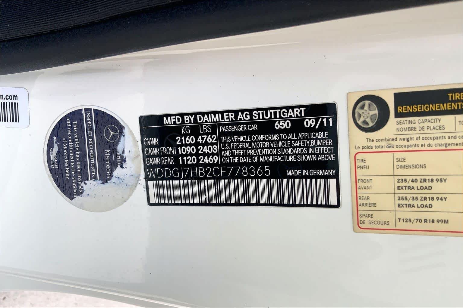 Used 2012 Arctic White Mercedes-Benz C 63 AMG® image 31