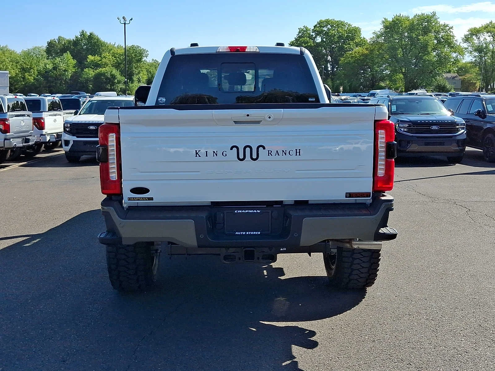 New 2026 Star White Metallic Tri-Coat Ford F-350® King Ranch TSPORT image 5