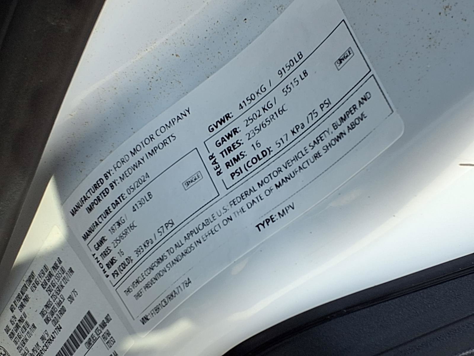 Certified Used 2024 Oxford White Clearcoat Ford Base image 41