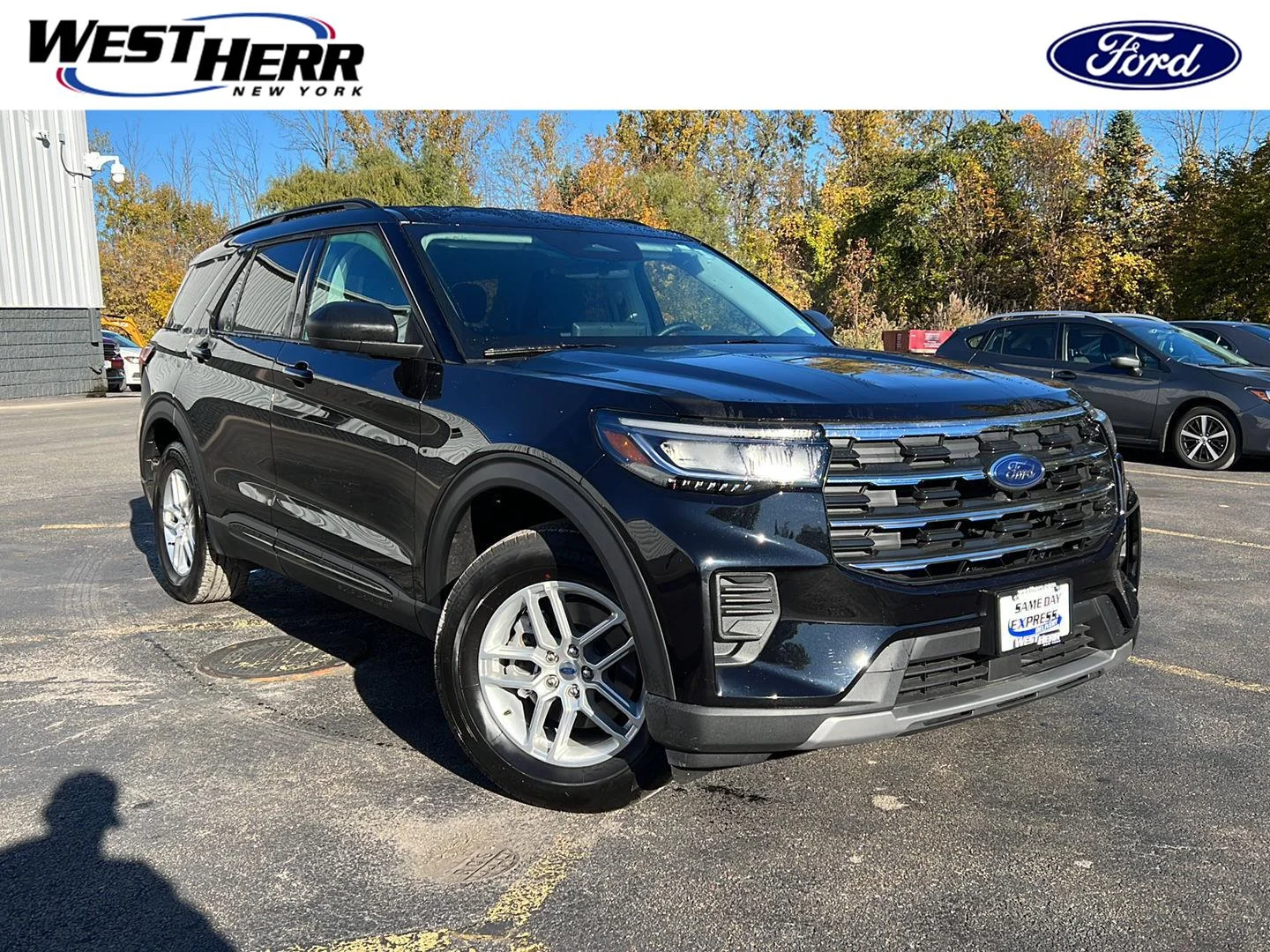 New 2026 Agate Black Metallic Ford Active image 1
